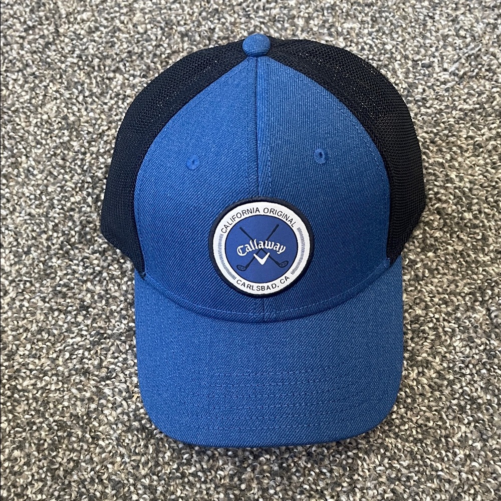 Callaway Blue and Black Men's Golf Cap New With Tags